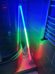 Sideon 3 v&auml;rvi rgb led valgusti 18w 120cm 230v