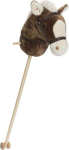 Teddykompaniet - Hobby Horse w. sound, brown - TK12567