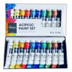 Craft Sensations akr&uuml;&uuml;lv&auml;rvid, akr&uuml;&uuml;lv&auml;rvide komplekt 10x12ml tuubides, kunstilised