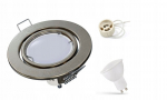 Led Labs Vepa kroom satiinkomplekt Gu10 pesaga + 8w led pirn