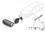 Bmw F06 F12 F13 Esimene Vasak K&uuml;ljepaneel Originaal 51137370397