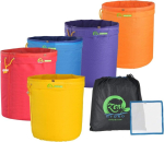 Ipower glbbag5x5 5-galloniline 5 kotiga &uuml;rdi j&auml;&auml;mullide hasise kottide essentsi ekstraktori komplekt, vastupidav veekindel kaetud nailonmaterjal, sisseehitatud painduv n&ouml;&ouml;r, tasuta kandekott ja pressimisv&otilde;rk kaasas