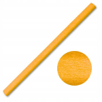 Kortsutatud helerooranž kooli krepp-paber rullis 50x200cm 1 tk