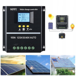 80a 12v/24v/36v/48v Mppt p&auml;ikese laadimiskontroller