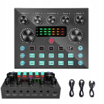 Audio mikser bluetooth helikaardiga salvestamiseks ja &uuml;lekanneteks