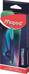 Maped - Matemaatikakomplekt Compass Nightfall - Sirkel + Sirkli s&uuml;si - Minikomplekt + Teritaja + Kustutuskumm + Mitmev&auml;rviline pliiats