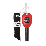 Mini tulekivi Bcb Fireball Flint & Striker kompassi ja tulepulgaga