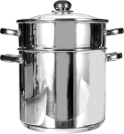 Baumalu - 342639 - roostevabast terasest kuskussipott 24 cm 9 liitrit
