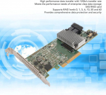 Sas3 raid massiivi kaart 8 porti pcie 3.0 1g lsi megaraid 9217 8i raid kontrolleri kaart mitu raid taset lsi megaraid 9361 8i pci express 3.0 x8 sata v&otilde;i sas pordid