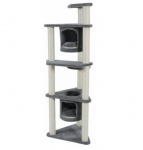 Kahe tasandiga kraapimispuu Zolux Kea L 610x570x1585 mm, hall