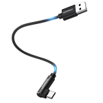 Aceyoon usb c kaabel l&uuml;hike 50 cm, 3a kiirlaadimiskaabel usb c kaabel 90 kraadi nailonist punutud andmekaabel iphone 16 15 plus pro max, galaxy s24 ultra/s24+/s24/s23/s22, google, huawei jaoks