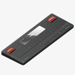 Nuphy Air96 V2 mehaaniline juhtmevaba klaviatuur madala profiiliga, 100 klahviga Rgb Hot-swap klaviatuur toetab 2.4ghz Wireless/bluetooth/usb-c Pc/laptop/windows/mac jaoks - must Gateron Red Switch