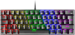 Mars Gaming Mk60 Black, mehaaniline m&auml;nguriklaviatuur Frgb, antighosting, mehaaniline pruun l&uuml;liti, portugali keel