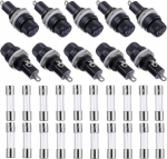 10 tk 5x20mm kaitsmehoidik koos 20 tk kiire toimega klaaskaitsete komplektiga