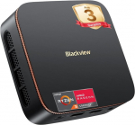 Arvuti Blackview MP20 AMD Ryzen 3 3300U 3.5GHz Max 16 GB 512 GB/SSD 2TB, Windows 11 Pro, Wifi 6, 4K UHD Display NETFLIX - Gris