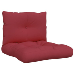 euroaluse istmepadjad, 2 tk, veinipunane, kangas CFE9876968