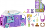 Nukuke koos tarvikutega Mattel Polly Pocket Glamping Camper Van JCC32