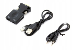 Allvia hdmi vga d-sub adapter + audio heli hd38