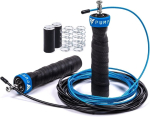 Pump Bros Premium h&uuml;ppen&ouml;&ouml;r | 2 raskust, 2 terastrossi, professionaalsed kuullaagrid | H&uuml;ppen&ouml;&ouml;r | H&uuml;ppen&ouml;&ouml;r | Fitness Crossfit Poks Sport T&auml;iskasvanutele Lastele