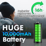 Zte Mu5120 - k&otilde;ige v&otilde;imsam kaasaskantav 5g Wifi leviala, suur 10000 Mah aku, 18 W p&ouml;&ouml;rdlaadimine, Nfc, 2,4-tolline puuteekraan, &uuml;hendab 64 seadet &ndash; Sim-kaardi pesa on avatud