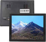Monitor Annadue 8-tolline puuteekraan, kaasaskantav mahtuvuslik puutetundlik led-monitor ips-paneeliga, 4:3 seinale kinnitatav, hdmi/vga/usb avi/r/l/bnc liidesed, ip65 veekindel
