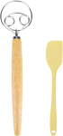 Pzjfh taani taignavispel, mikser k&ouml;&ouml;gipasta jaoks, 33 cm, roostevabast terasest vispel, taignavispel k&uuml;psetiste, pasta, magustoitude, pitsa jaoks