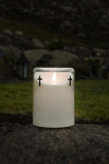 Konstsmide Led hauavalgusti taimeriga, kell 8, vilgub soe valge