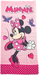 My sweety pop rannar&auml;tik t&uuml;drukutele - vannir&auml;tik - lastele - 70 x 140 cm - 100% puuvill - puhkus - kingiidee - Minnie Mouse - roosa carser01