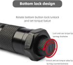 Xrmxf momentv&otilde;ti | 6,3 mm (1/4 tolli) | 5&ndash;25 nm momentv&otilde;tmete komplekt jalgrattale ja mootorrattale, momentv&otilde;ti