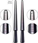 Redamancy s&otilde;rmuse suuruse m&otilde;&otilde;tmise skaalade komplekt s&otilde;rmuste l&auml;bim&otilde;&otilde;tude m&otilde;&otilde;tmiseks, suuruse standardid Uk, Eu, Usa ja &Scaron;veits