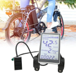 Keenso elektrijalgratta lcd-m&otilde;&otilde;tur elektrijalgratas e-jalgratas 5 kontaktiga 24v 36v 48v 60v universaalne e-rolleri m5 lcd-ekraan 31.8 22.2mm elektrijalgratastele