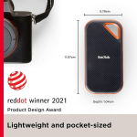 V&auml;line k&otilde;vaketas Sandisk Extreme Portable Ssd v&auml;line draiv 4tb