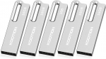 Kootion usb-m&auml;lupulgad 16 gb, 5 tk pakis, 16g usb-v&auml;lkm&auml;lu, v&auml;rvilised usb 2.0 m&auml;lupulgad, metallist komplekt, 5 tk, 16 gb andmesalvestuspulk, usb-v&auml;lkm&auml;luseadmed, h&otilde;bedane