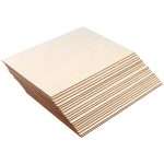 Funsuei 20 tk 3 mm vineeri pakend, A4 vineerplaat, 300 x 210 mm puitpaneelid k&auml;sit&ouml;&ouml; jaoks, puitplaat isetegemise k&auml;sit&ouml;&ouml; jaoks, kaunistamiseks