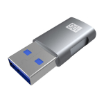 AISENS - A108-0655 - Mini USB 3.2 Gen2 10G 3A adapter, type USB-C/H-A/M, hall.