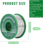Jootetina 1 mm, 50 g, 55 cm, elektroonikale, remondiks, isetegemise projektideks