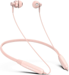 Soundmagic S20bt Bluetooth k&otilde;rvaklapid, kaelapaelaga juhtmevabad k&otilde;rvaklapid, Hi-fi stereo k&otilde;rvasisesed k&otilde;rvaklapid mikrofoniga, kerged spordik&otilde;rvaklapid, pikk taasesitusaeg, roosad