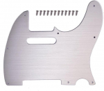 Alnicov kitarri pickguard 8 auguga telephoto metallist kitarri pickguard alumiiniumist kaabitsaplaat fender telecaster tele tl stiilis kitarridele, h&otilde;bedane