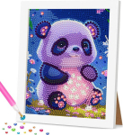Daisen teemantmaal lastele, Panda, 12 x 22 cm
