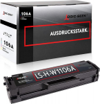 Logic-seek 106a toonerikomplekt Twin Pack W1106a, &uuml;hildub Hp Laser 107w Mfp 135wg 137fwg 135w 137fnw 135a 107a 107r 135r (2 x must)