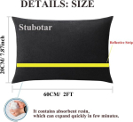 Stubotar 6 veega aktiveeritava liivakoti komplekt peegeldavate ribadega kaitseks &uuml;leujutuste eest, vett imav &uuml;leujutust&otilde;ke uksele, garaažile, aeda, t&auml;iustatud 20 x 60 cm