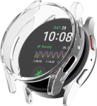 Ftrongrt &uuml;mbris, &uuml;hildub Samsung Galaxy Watch 7 44 mm-ga, kriimustuskindel, galvaniseeritud, k&otilde;ikeh&otilde;lmav Tpu-st valmistatud kellakaitse &uuml;mbris, &uuml;hildub Samsung Galaxy Watch 7 44 mm-ga, l&auml;bipaistev