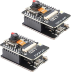 Esp32 cam arendusplaadi komplekt, 2 tk esp32-cam wifi bluetooth moodul esp32-cam-mb micro usb serial pordiga ov2640 4m m&auml;lukaamera mooduliga, kahes režiimis, &uuml;hildub arduinoga