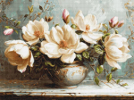 Luca-s Gobel&auml;&auml;n tikandikomplekt The Mysterious Magnolia loendatud mustriga