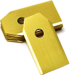 30 Bollmex titaanist tera 0,75 mm terad 30 kruviga, asendustera, &uuml;hildub muruniidukiga Husqvarna Automower Gardena Robot 105 310 315 320 420 430x r40i (vastupidav)