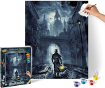 Schipper 609130889 maalimine numbrite j&auml;rgi - the dark side - piltide maalimine t&auml;iskasvanutele, sisaldab pintslit ja akr&uuml;&uuml;lv&auml;rve, 40 x 50 cm