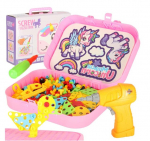 Laste ehituskomplekt - mosaiik &Uuml;kssarvikud, 285 tk