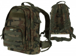 Matkakott Cadet 35L, Texar, 9 sisetaskut, plaastrite kinnitamise paneel, veekindel PVC kate, PL Camo/Wz.93 kamuflaaž