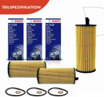 3 x originaal bosch f026407123 &otilde;lifilter, &uuml;hilduv 3. seeria 2010-2019, 1. seeria 2010-2015, 5. seeria 2009-2017, m.i.n.i 2009-2016, x1 2010-2015, x3 2010-2015, 17 a.u.u.1r.i.s 1.6l 2015-2018