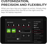 Yololiv Yolodeck Studio kontrolleri klaviatuur 15 kohandatava Lcd-klahviga toimingute k&auml;ivitamiseks Yolobox Ultra/yolobox Pro seadmetes